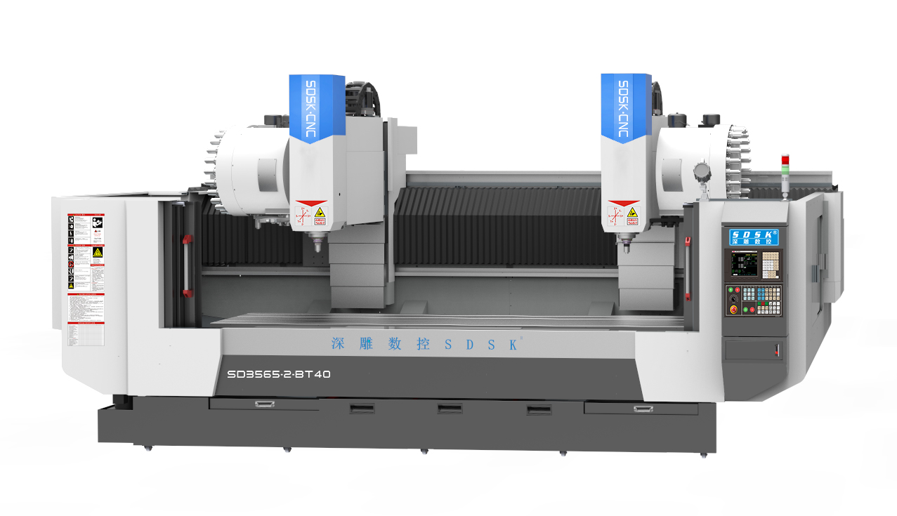 2021新款雙頭型材加工中心SD3565-2-BT40